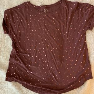 Maurice’s polka dot T-shirt